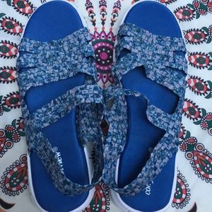 Comfort View Sandals / Beach Shoes Blue 11